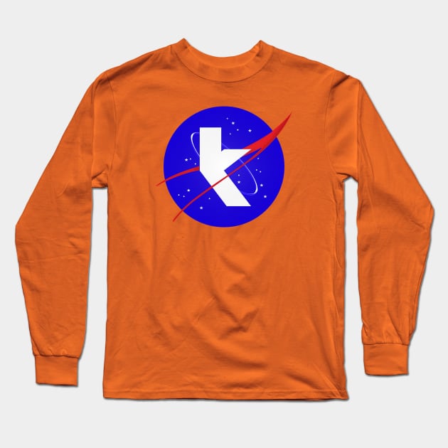 kvstlgc nasa emblem Long Sleeve T-Shirt by 32Baboons